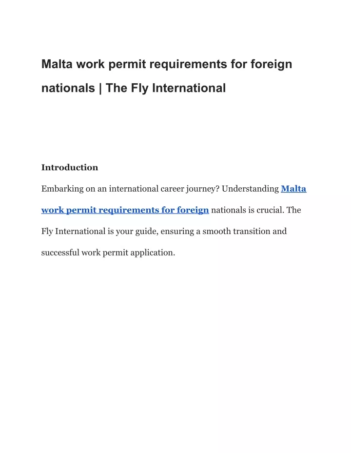 ppt-malta-work-permit-requirements-for-foreign-nationals-the-fly