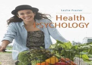 ⚡PDF ✔DOWNLOAD Health Psychology