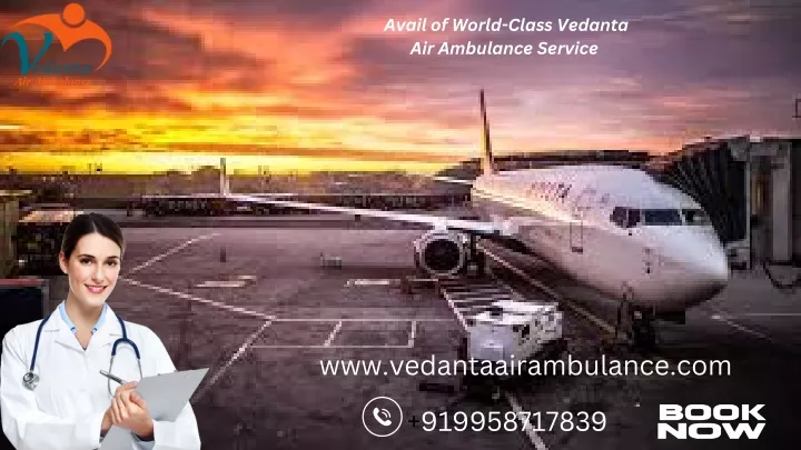 avail of world class vedanta air ambulance service