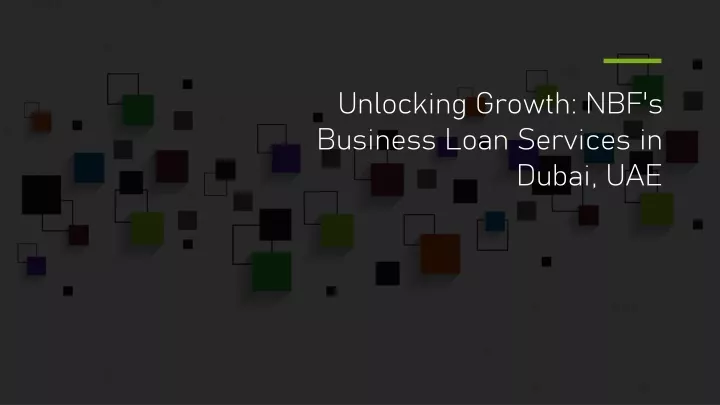 unlocking growth nbf s business loan services in dubai uae