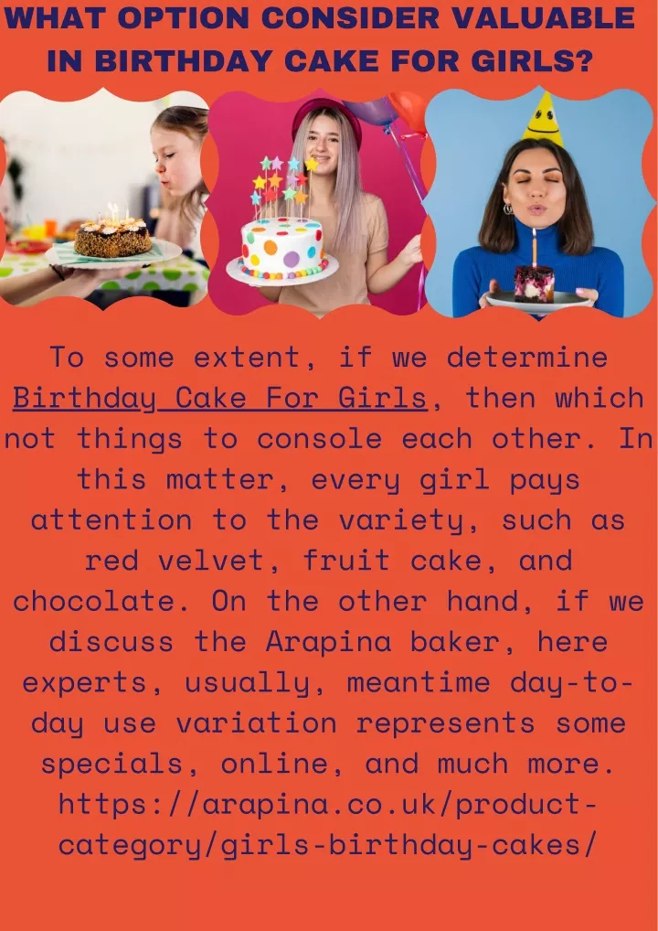 what option consider valuable in birthday cake