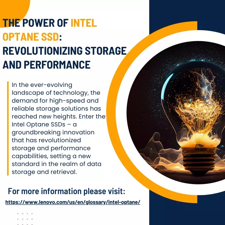 the power of intel optane ssd revolutionizing