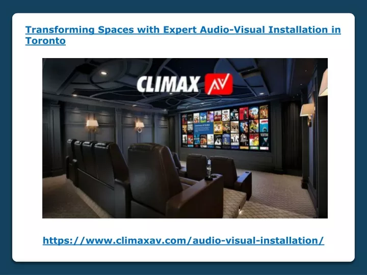 transforming spaces with expert audio visual