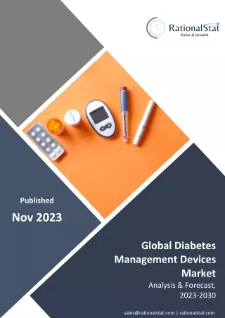 Global Diabetes Management Devices Market | RationalStat