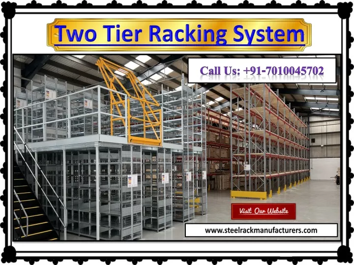 two tier racking system