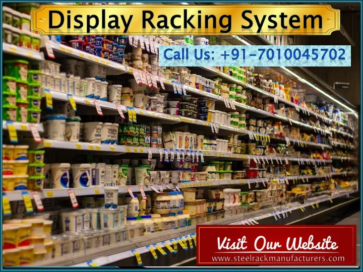 display racking system