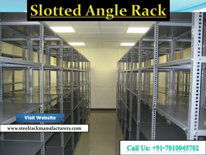 slotted angle rack
