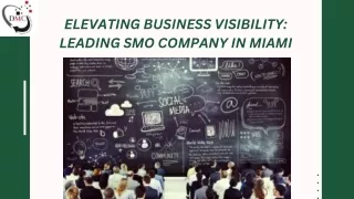 Leading SMO Company in Miami - Enhance Your Business on Social Media Platform