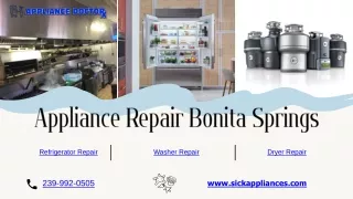 Don't Panic, We're Here to Help: Emergency Appliance Repair in Bonita Springs