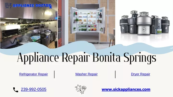 appliance repair bonita springs