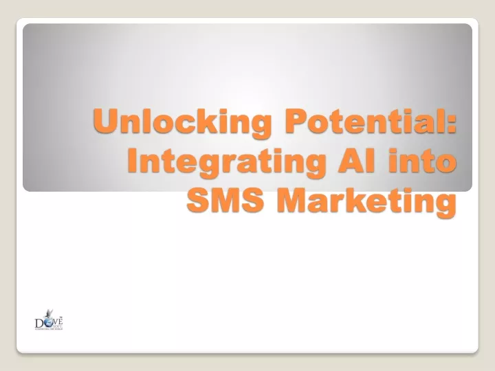 unlocking potential integrating ai into sms marketing
