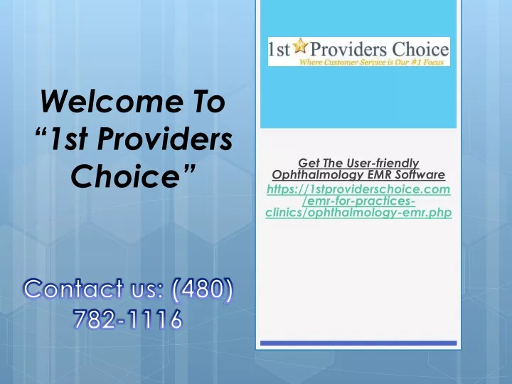 welcome to 1st providers choice