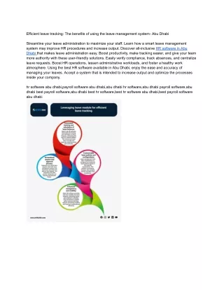 efficient leave tracking the benefits of using