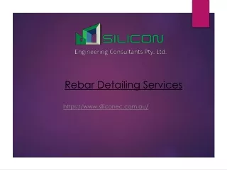 Rebar Detailing Services - PPT - AUS