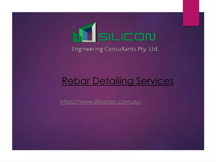 rebar detailing services