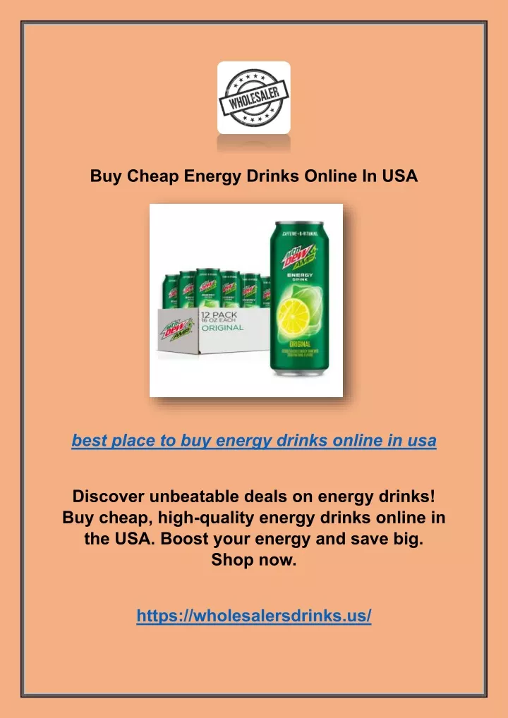 buy cheap energy drinks online in usa