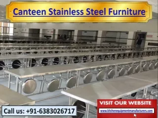 Canteen Stainless Steel Furniture,Hotel Furniture,Restaurant Furniture Manufacturers,Chennai