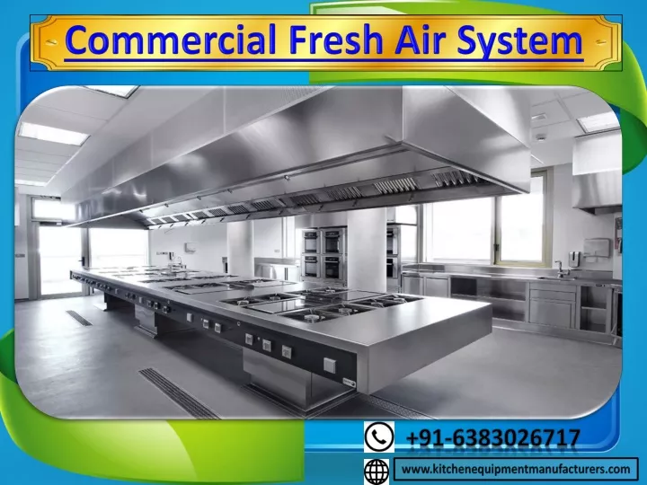 commercial fresh air system