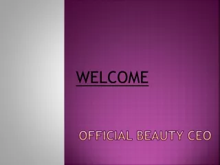 official beauty ceo