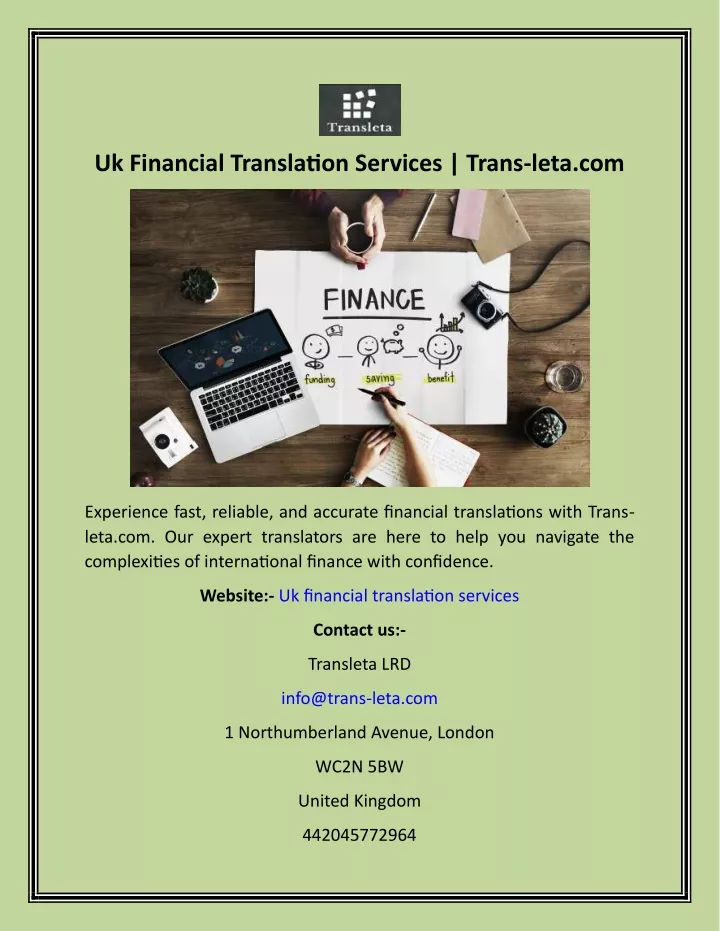 uk financial translation services trans leta com