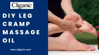 DIY LEG CRAMP MASSAGE OIL