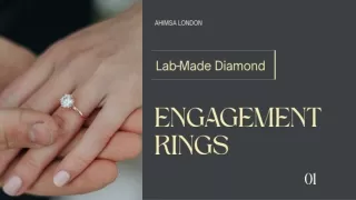 Lab-Made Diamond Engagement Rings - Experience Timeless Elegance