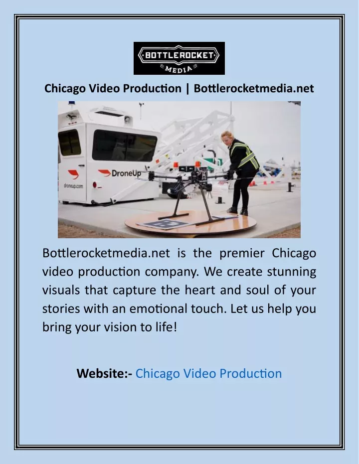chicago video production bottlerocketmedia net
