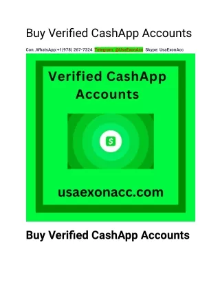 Buy BTC Enabled Cashapp Account