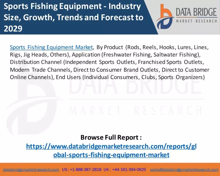 sports fishing equipment industry size growth