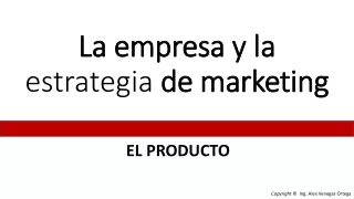 PRODUCTO MARKETING EXP