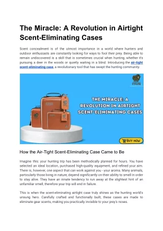 The Miracle_ A Revolution in Airtight Scent-Eliminating Cases