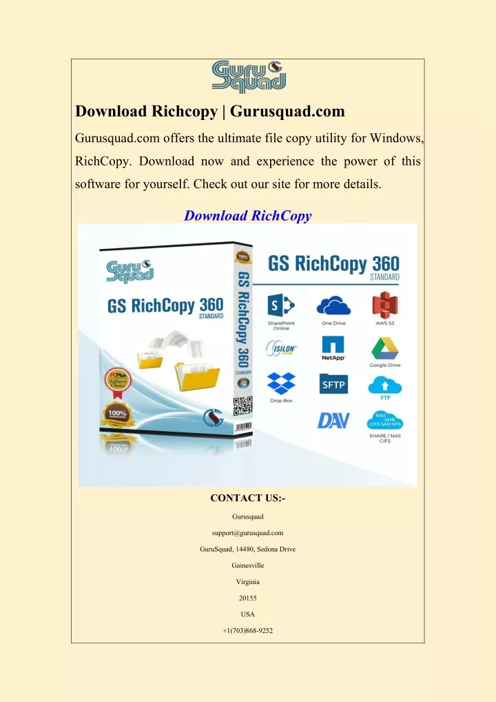 download richcopy gurusquad com