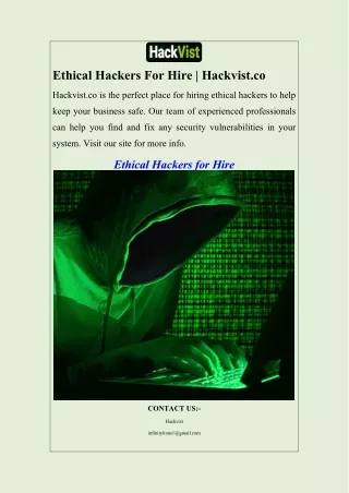 ethical hackers for hire hackvist co