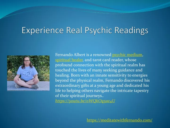 experience real psychic readings