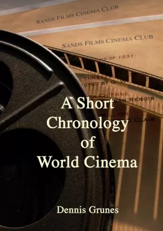 Pdf⚡️(read✔️online) A Short Chronology of World Cinema