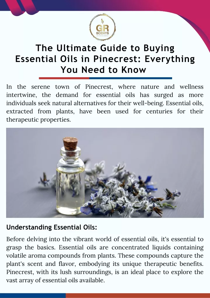 the ultimate guide to buying essential oils