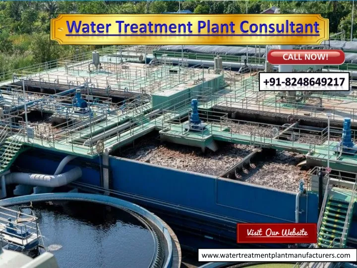 water treatment plant consultant