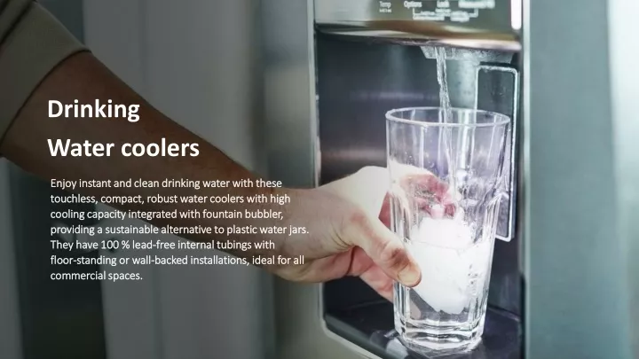 drinking water coolers