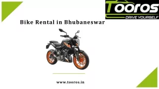Bike Rental in Bhubaneswar