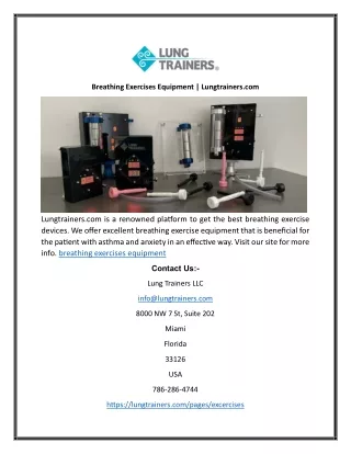 breathing exercises equipment lungtrainers com