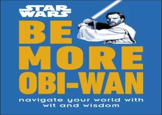 Download⚡️PDF❤️ Star Wars Be More Boba Fett: Always Get the Job Done