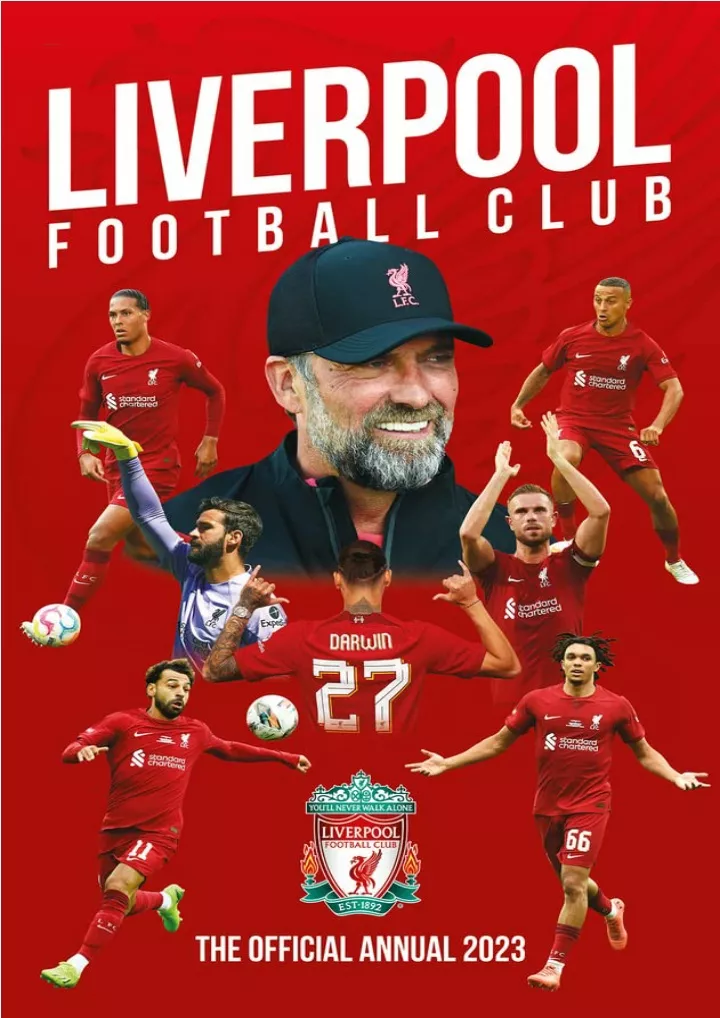 the official liverpool fc annual 2023