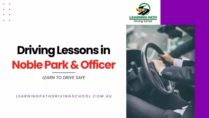 driving lessons in noble park officer learn