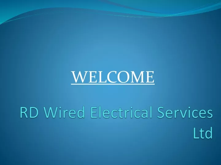 rd wired electrical services ltd