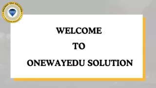 Find Here web design & development in Dehradun | Onewayedu Solution