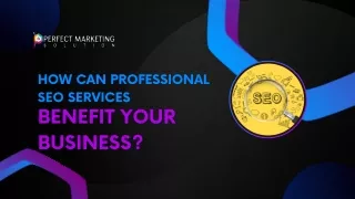 How Can Professional SEO Services Benefit Your Business