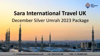 UMRAH PACKAGES UK