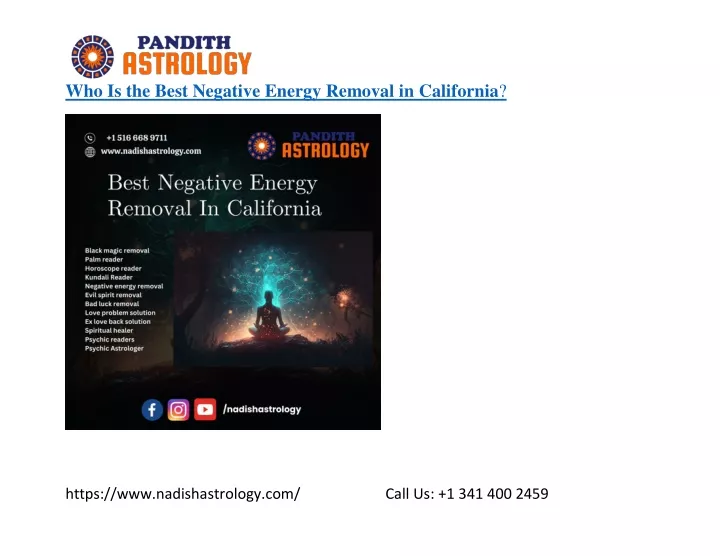 who is the best negative energy removal