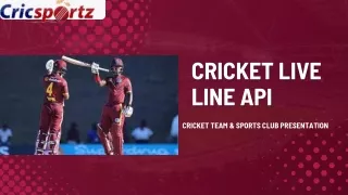 Real-time Cricket Scores API: Stay Updated with Live Match Data