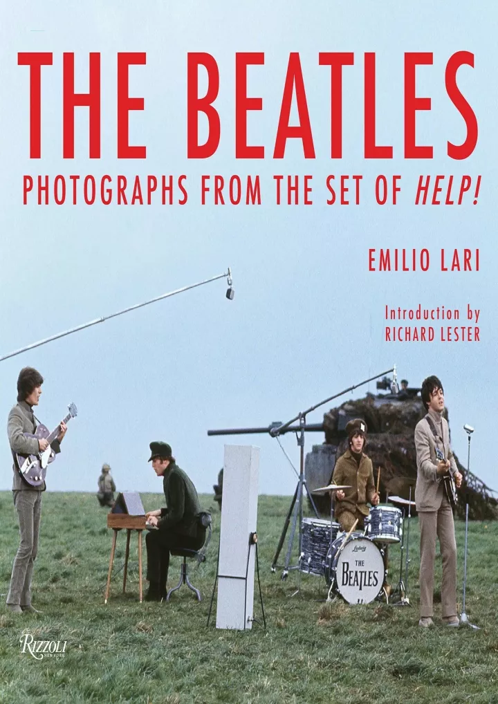 the beatles photographs from the set of help